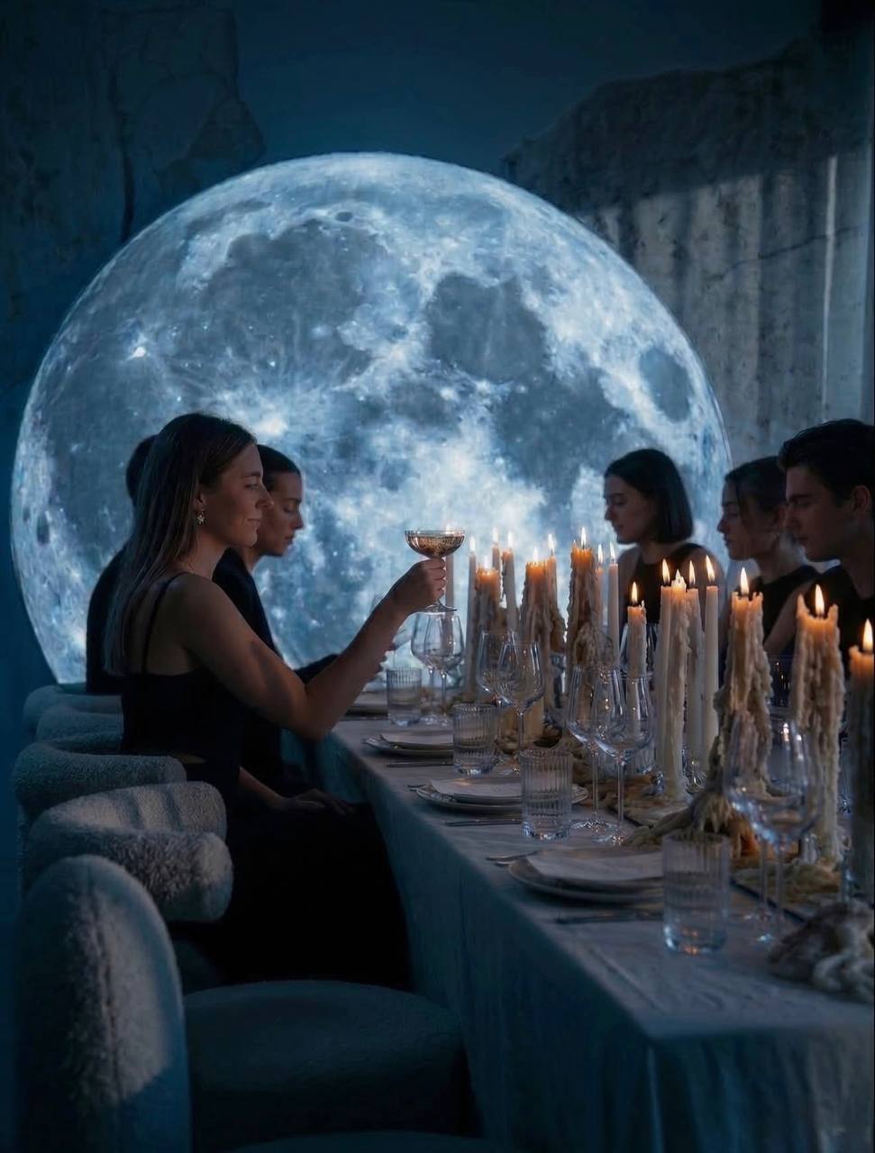 Dinner on the Moon